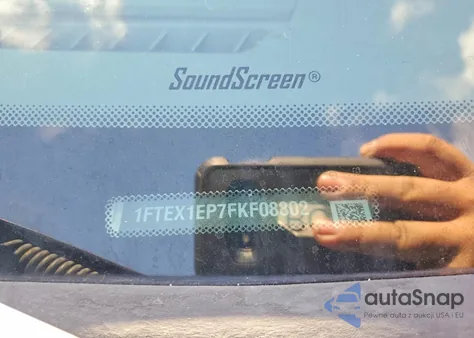 2015 Ford F150 Super Cab из США, поврежденный, VIN 1FTEX1EP7FKF08802